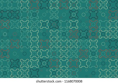 Beautiful geometric pattern design 