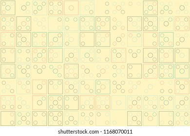 Beautiful geometric pattern design 