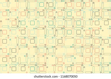 Beautiful geometric pattern design 