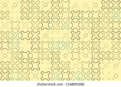 Beautiful geometric pattern design 