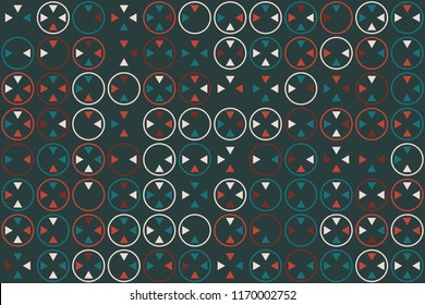 Beautiful geometric pattern design 
