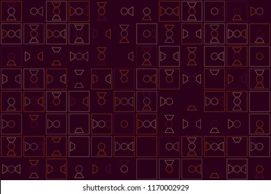 Beautiful geometric pattern design 
