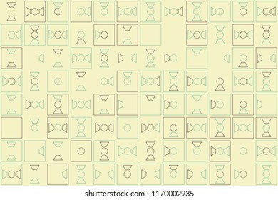 Beautiful geometric pattern design 
