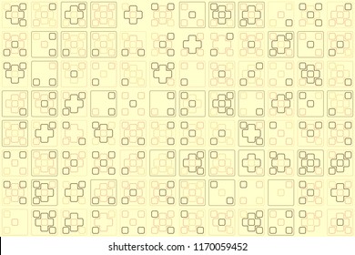 Beautiful geometric pattern design 