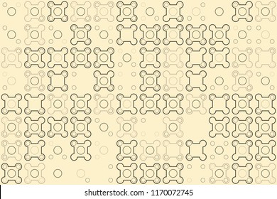 Beautiful geometric pattern design 