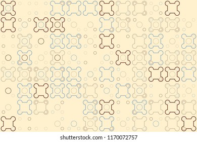 Beautiful geometric pattern design 