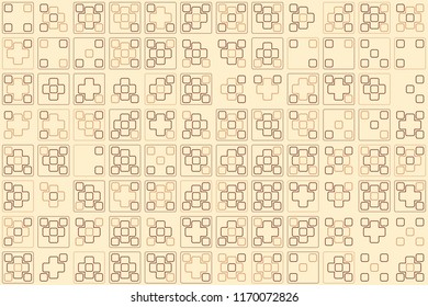 Beautiful geometric pattern design 