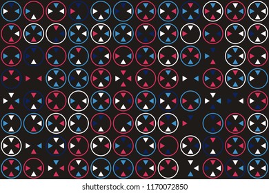 Beautiful geometric pattern design 