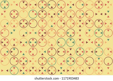 Beautiful geometric pattern design 