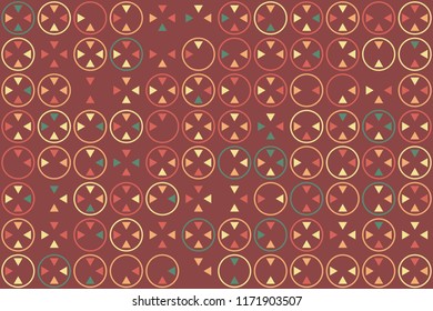 Beautiful geometric pattern design 