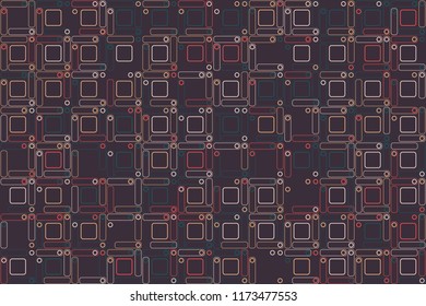 Beautiful geometric pattern design 