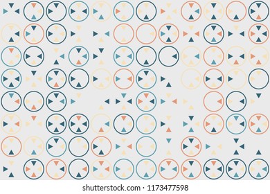 Beautiful geometric pattern design 