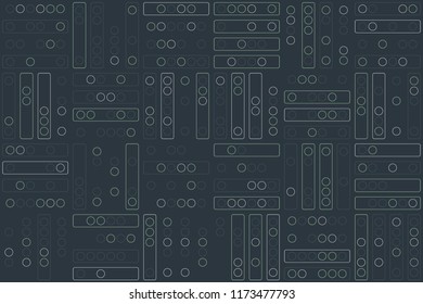 Beautiful geometric pattern design 