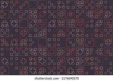 Beautiful geometric pattern design 
