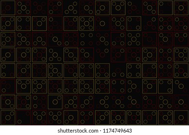 Beautiful geometric pattern design 