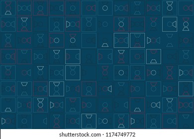 Beautiful geometric pattern design 
