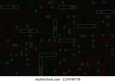 Beautiful geometric pattern design 
