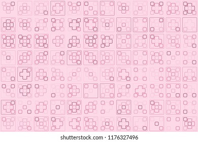 Beautiful geometric pattern design 