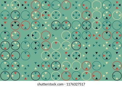 Beautiful geometric pattern design 