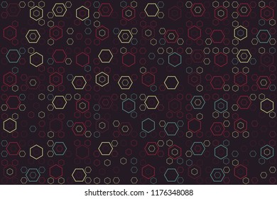 Beautiful geometric pattern design 