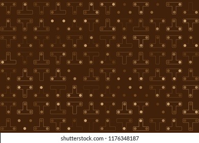 Beautiful geometric pattern design 