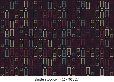 Beautiful geometric pattern design 