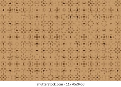 Beautiful geometric pattern design 