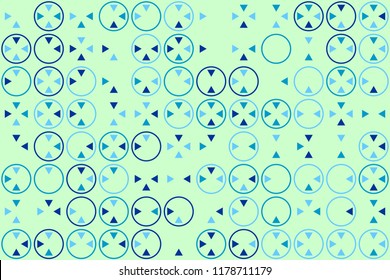 Beautiful geometric pattern design 