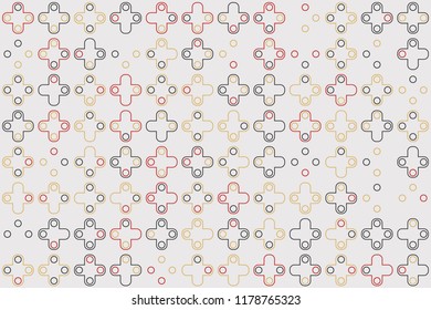 Beautiful geometric pattern design 