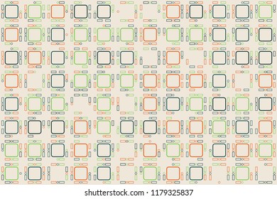 Beautiful geometric pattern design 
