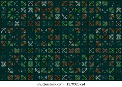Beautiful geometric pattern design 