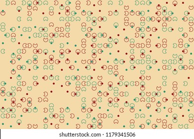 Beautiful geometric pattern design 