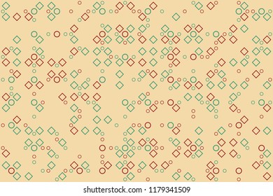 Beautiful geometric pattern design 