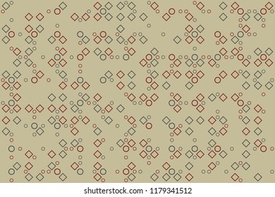 Beautiful geometric pattern design 