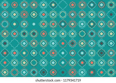 Beautiful geometric pattern design 