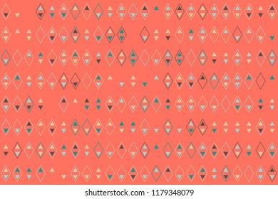 Beautiful geometric pattern design 