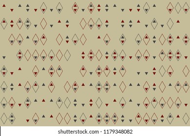 Beautiful geometric pattern design 