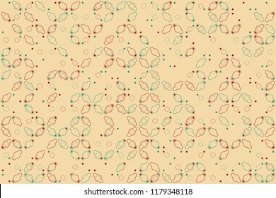 Beautiful geometric pattern design 