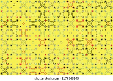 Beautiful geometric pattern design 