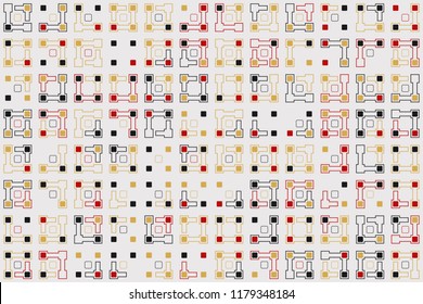 Beautiful geometric pattern design 