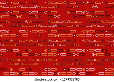 Beautiful geometric pattern design 