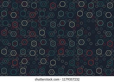 Beautiful geometric pattern design 