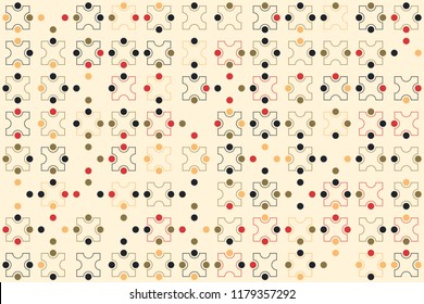 Beautiful geometric pattern design 