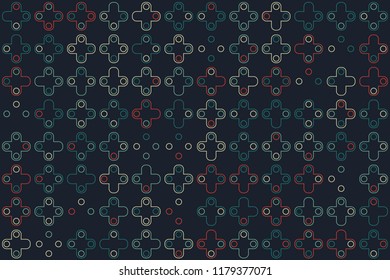 Beautiful geometric pattern design 
