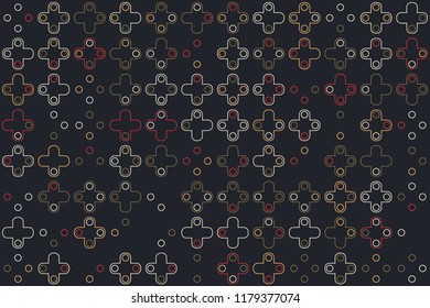 Beautiful geometric pattern design 