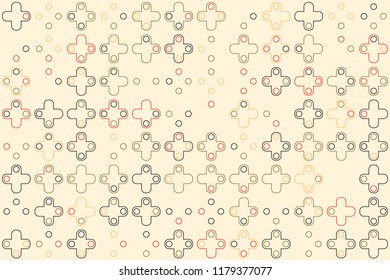 Beautiful geometric pattern design 