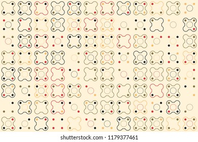 Beautiful geometric pattern design 