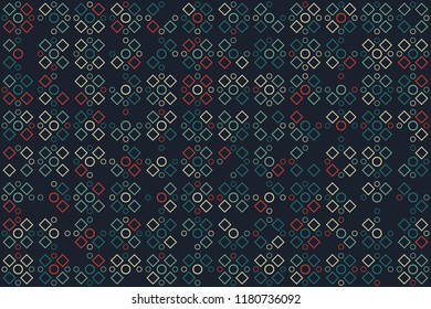 Beautiful geometric pattern design 