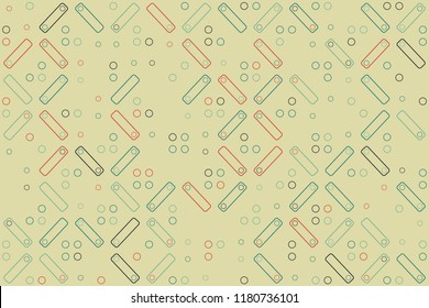 Beautiful geometric pattern design 