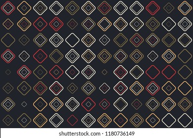 Beautiful geometric pattern design 
